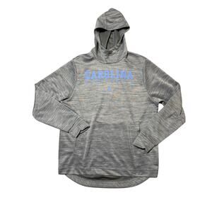 NIKE UNC CAROLINA BASKETBALL Dri-fit pullover sweatshirt/hoodie, size LG
